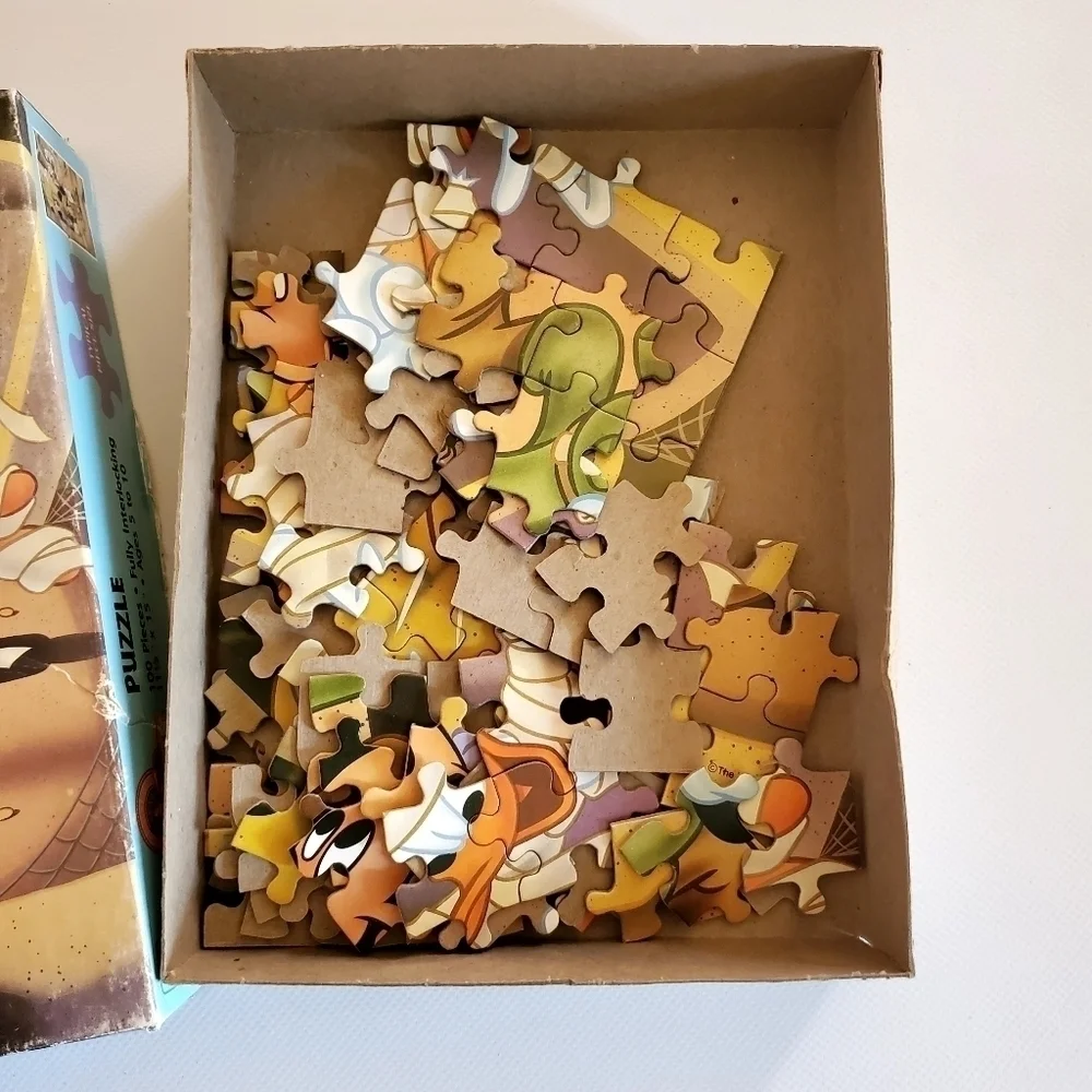 Golden Hollywood Mickey Vintage 100 Piece Puzzle #4095